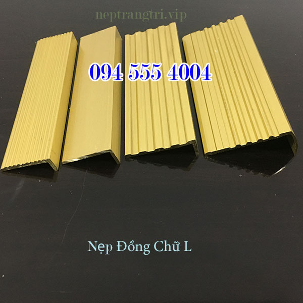 nẹp đồng chữ l