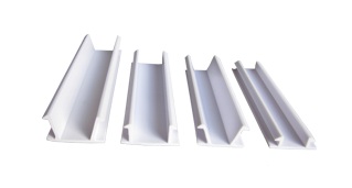 Nẹp góc nhựa rãnh tô trát chữ v