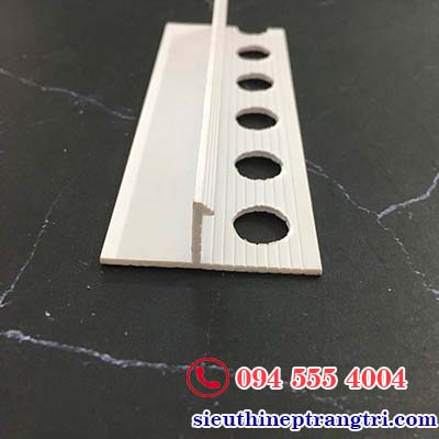 Nẹp nhựa rãnh tô trát